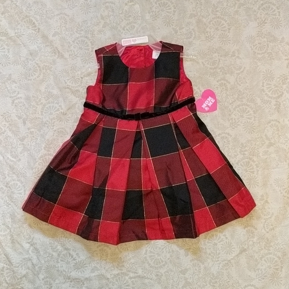 The Children's Place Red Plaid Dress
